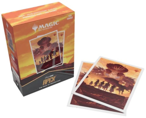 Ultra Pro Outlaws of Thunder Junction Gang Silhouette 105ct APEX™ Deck Protector Sleeves for Magic: The Gathering