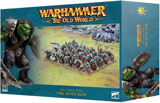 Warhammer The Old World Orc & Goblin Tribes Orc Boyz Mob Pre Order