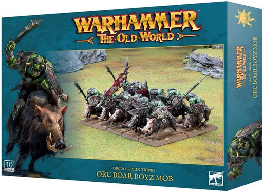 Warhammer The Old World Orc & Goblin Tribes Orc Boar Boyz Mob Pre Order