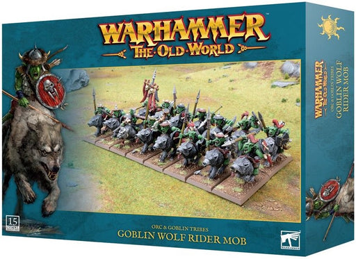 Warhammer The Old World Orc & Goblin Tribes Goblin Wolf Rider Mob