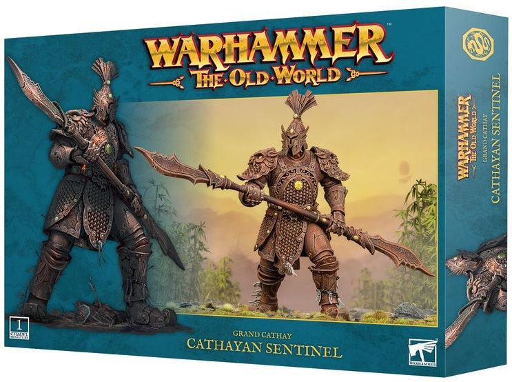 Games Workshop – Warhammer The Old World – Grand Cathay : Sentinelle De Cathay – Maquette Plastique à Monter Et Peindre