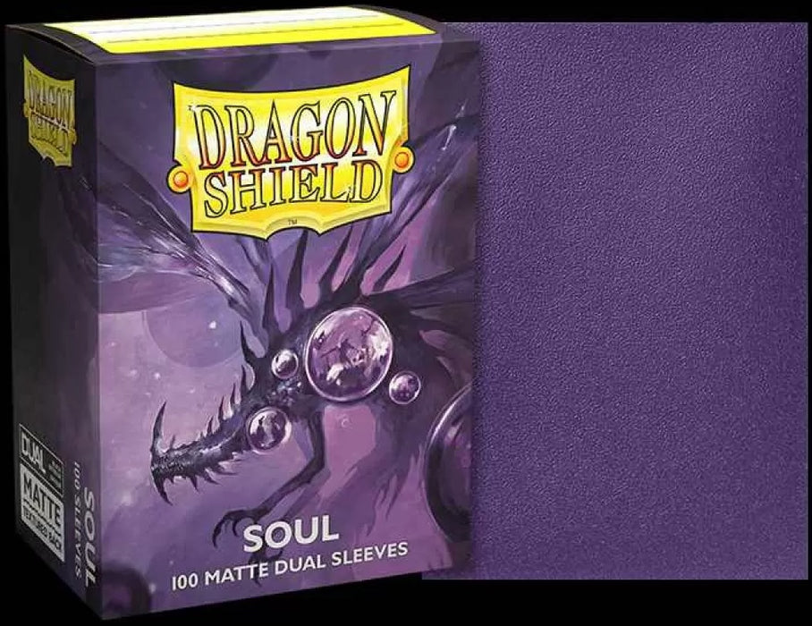 Dragon Shield Dual Matte Metallic Purple - Box 100