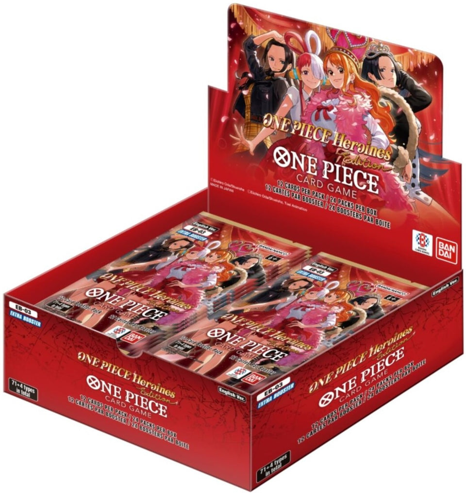 one piece op3 booster box One Piece Card Game Extra Booster Box Heroines Edition [EB-03]