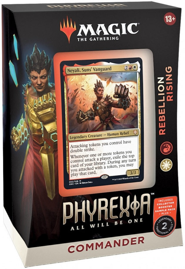 Magic the Gathering Phyrexia All Will Be One Commander Deck Rebellion