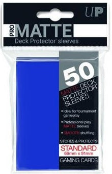 Ultra Pro Deck Protector Pro-Matte Sleeves Blue (50)