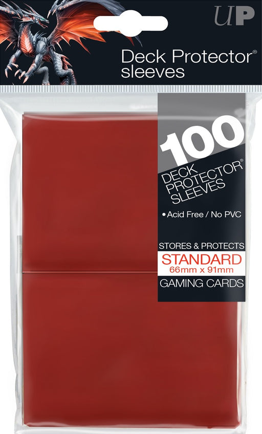 Ultra Pro Deck Protector Red Sleeves (100)