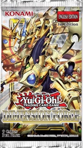 Yugioh Dimension Force Booster