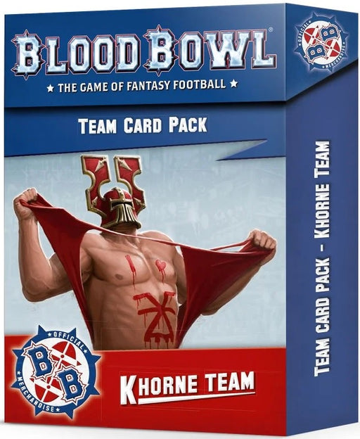 Blood Bowl Khorne Team Card Pack ON SALE