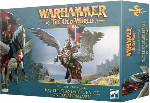 Warhammer The Old World Battle Standard Bearer on Royal Pegasus