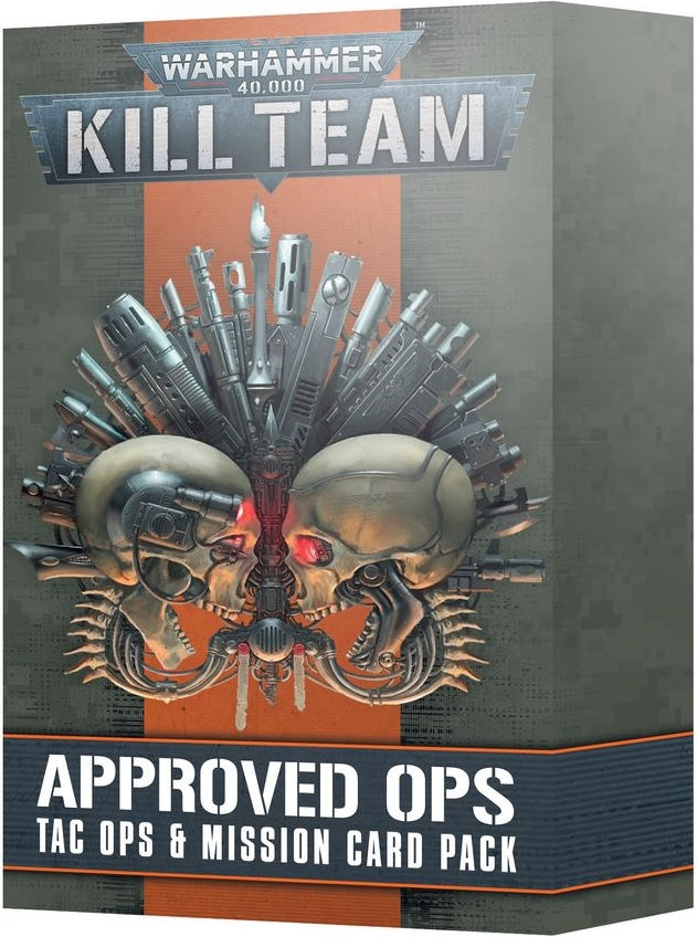Warhammer 40K 40k Kill Team Approved Ops: Tac Ops & Mission Cards