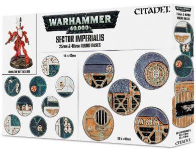 Games Workshop Hobby: Sector Imperialis 25 & 40mm Round Bases 66-92