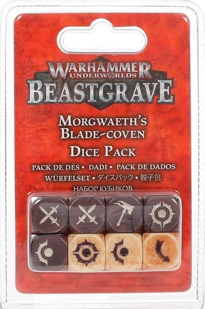 Warhammer Underworlds: Beastgrave – Morgwaeth's Blade-coven Dice Set