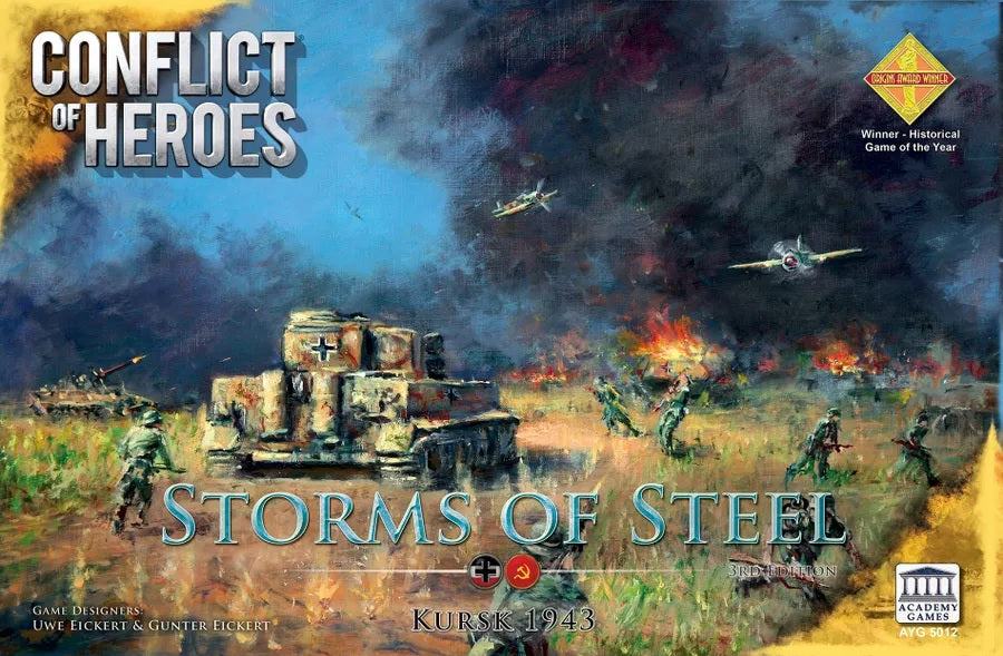 Conflict of Heroes Storms of Steel 3rd Edition