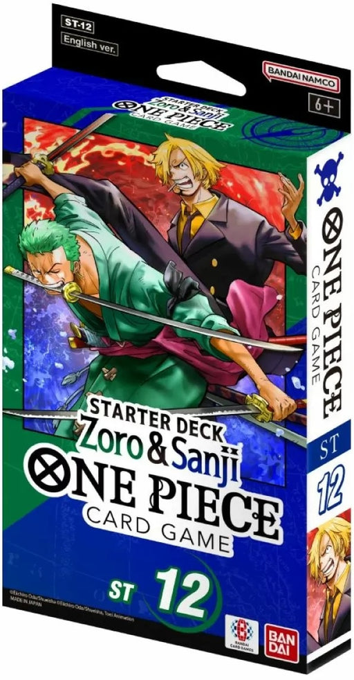 One Piece Card Game Zoro and Sanji Starter Deck Pre Order