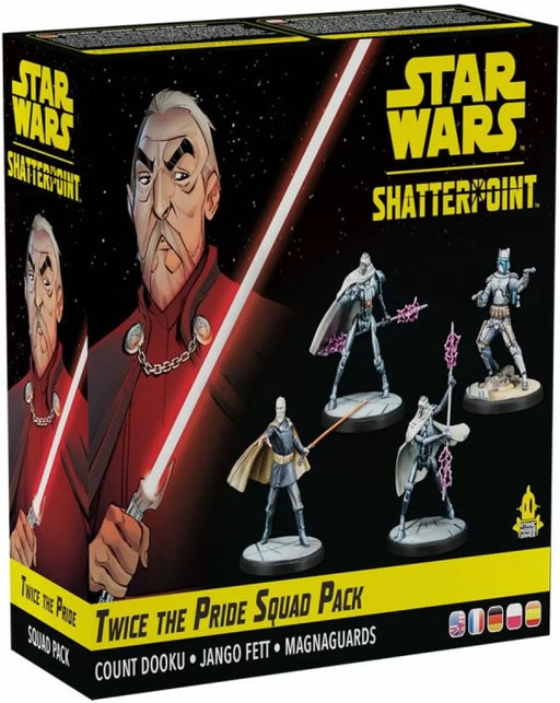 Star Wars Shatterpoint Twice the Pride Count Dooku Squad Pack