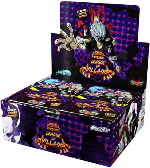 My Hero Academia CCG Booster Box Wave 4 League of Villains ON SALE