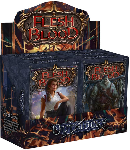 Flesh and Blood TCG Outsiders Blitz Deck Set of 6