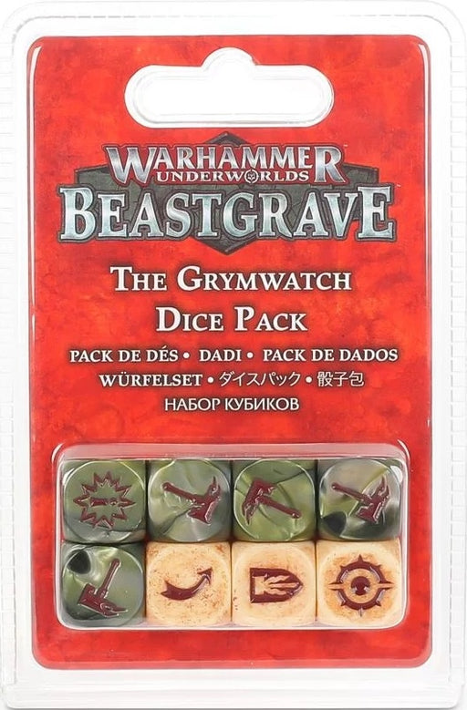 Warhammer Underworlds: Beastgrave – The Grymwatch Dice Pack 110-68