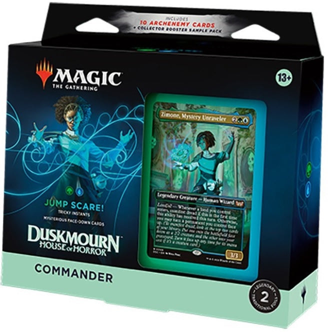 Magic the Gathering Duskmourn House of Horror Commander Deck Jump Scare!