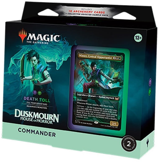 Magic the Gathering Duskmourn House of Horror Commander Deck Death Toll