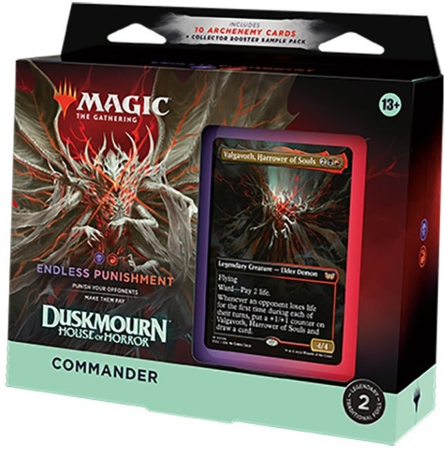 Magic the Gathering Duskmourn House of Horror Commander Deck Endless Punishment