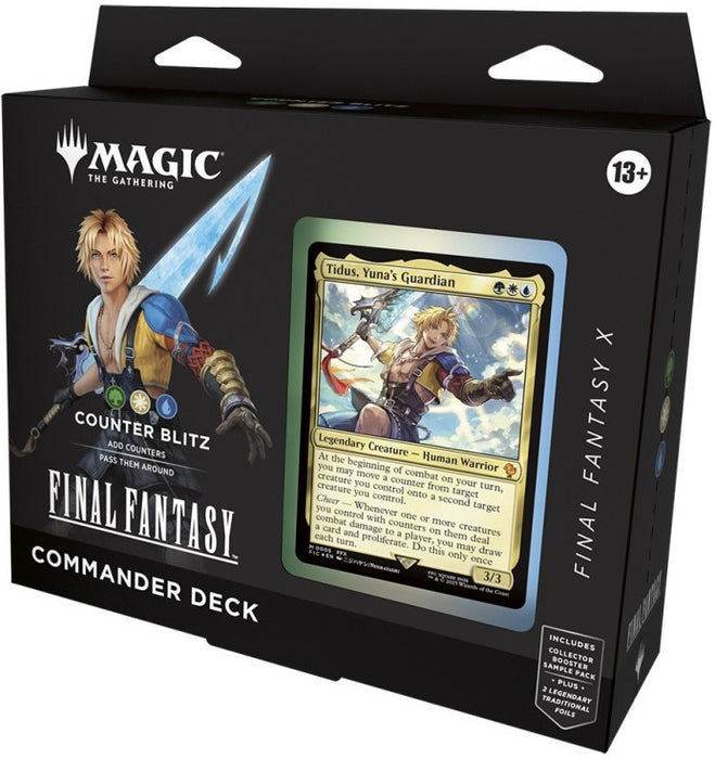 Magic the Gathering Final Fantasy Commander Deck Counter Blitz