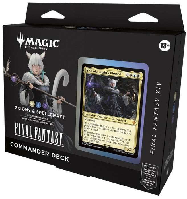 Magic the Gathering Final Fantasy Commander Deck Scions & Spellcraft