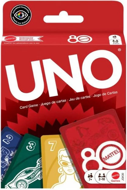 Uno 80th Ruby Red Edition