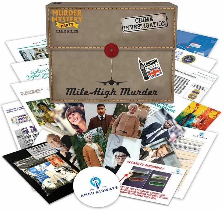 Murder Mystery Party Case Files Mile High Murder