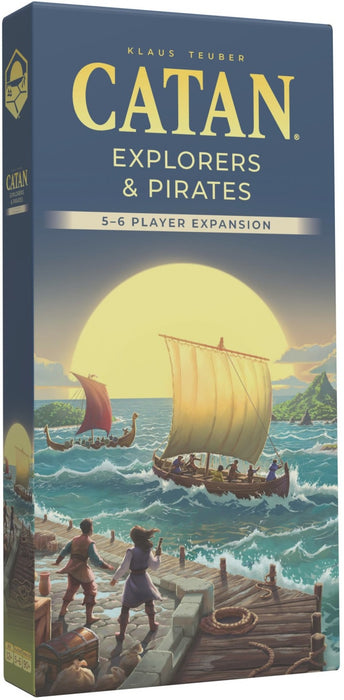CATAN 6th Edition Explorers and Pirates 5-6 Player Expansion