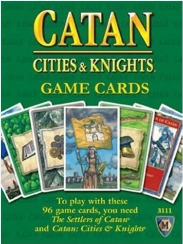 Catan Cities & Knights Expansion Card Deck 5th Edition