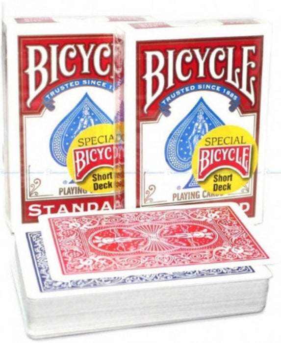 Bicycle Playing Cards - Short Decks Red