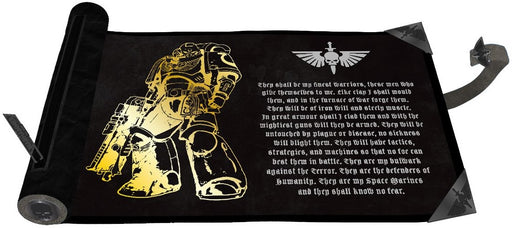 Ultra Pro Space Marines Adeptus Astartes Dice Scroll Premium Foil for Warhammer 40k
