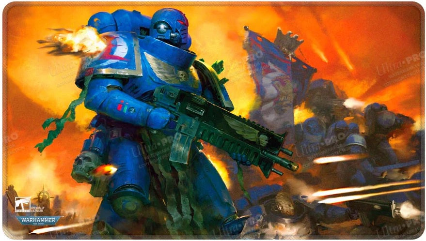 Ultra Pro Space Marines Adeptus Astartes Stitched Edge Playmat for Warhammer 40,000