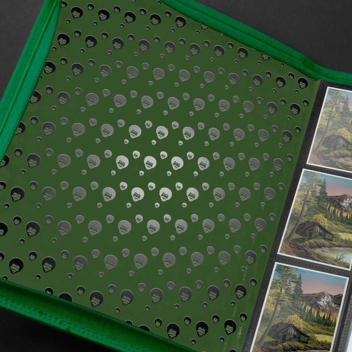 Ultra Pro Bob Ross Mountain Retreat 9-Pocket Zippered PRO-Binder