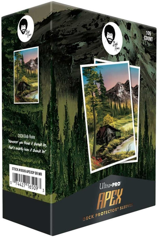 Ultra Pro Bob Ross Mountain Retreat 105ct APEX Deck Protector Sleeves
