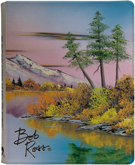 Ultra Pro Bob Ross Mighty Mountain Lake 9-Pocket Zippered PRO-Binder