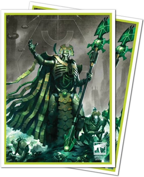 Ultra Pro Necron Codex Aligned 105ct Apex Deck Protector sleeves for Warhammer 40k