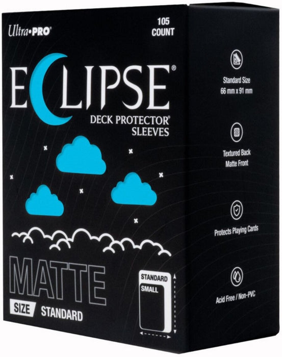Ultra Pro Eclipse Matte Standard DECK PROTECTOR Sleeves Sky Blue 105ct