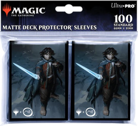 Ultra Pro The Lord of the Rings: Tales of Middle-earth Frodo Standard Deck Protector Sleeves (100ct) for Magic: The Gathering