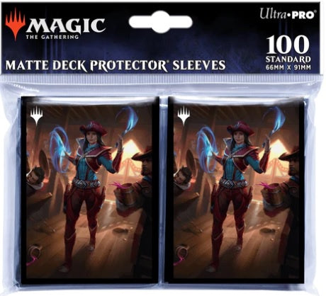 Ultra Pro Outlaws of Thunder Junction Stella Lee, Wild Card Deck Protector Sleeves (100ct) for Magic: The Gathering