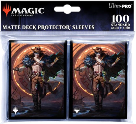 Ultra Pro Outlaws of Thunder Junction Oko, the Ringleader Key Art Deck Protector Sleeves (100ct) for Magic: The Gathering