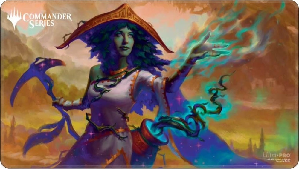 Ultra Pro Commander Series #2: Allied - Sythis Stitched Standard Gaming Playmat for Magic: The Gathering