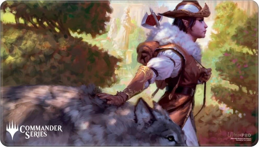 Ultra Pro Commander Series #2: Allied - Selvala, Heart of the Wilds (Fan Voted) Stitched Standard Gaming Playmat for Magic: The Gathering