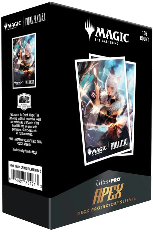 Ultra Pro Magic: The Gathering® FINAL FANTASY™ Y’shtola Rhul 105ct APEX Deck Protector™ Sleeves