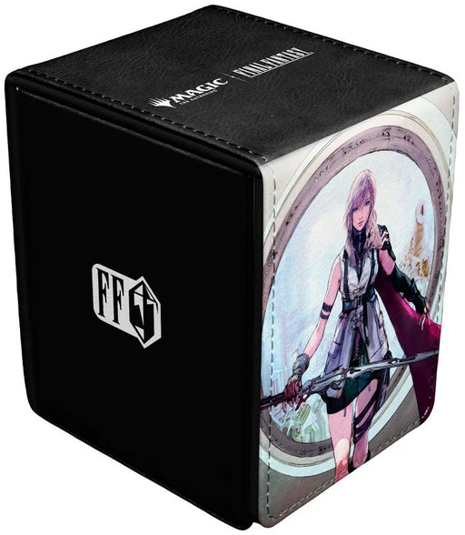 Ultra Pro FINAL FANTASY™ Lightning, Army of One Alcove Flip Deck Box for Magic The Gathering