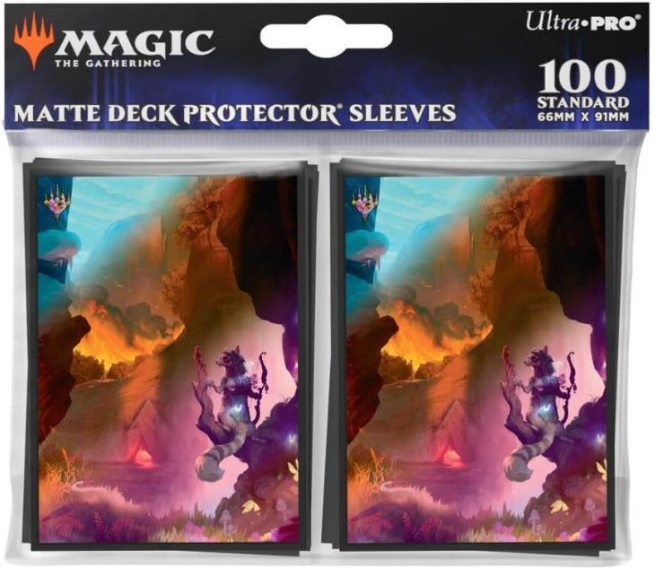 Ultra Pro Bloomburrow Season Lands: Mountain (Summer) Deck Protector Sleeves (100ct) for Magic: The Gathering