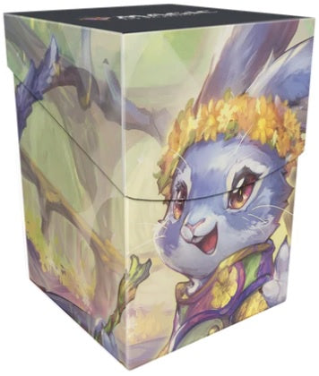 Ultra Pro Bloomburrow Ms. Bumbleflower (Commander - Peace Offering Green/White/Blue) 100+ Deck Box for Magic: The Gathering