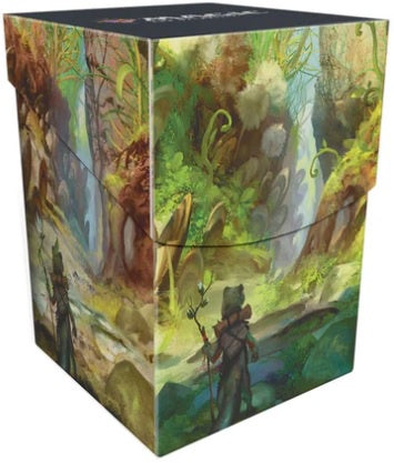 Ultra Pro Bloomburrow Season Lands: Swamp (Summer) 100+ Deck Box Black for Magic: The Gathering