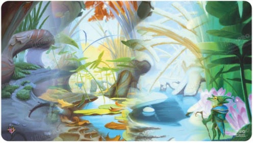 Ultra Pro Bloomburrow Season Lands: Island (Four Seasons) Standard Gaming Playmat for Magic: The Gathering